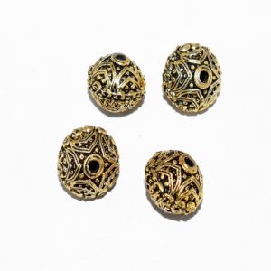 Antique Gold Round Shape Beads