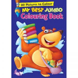 My Best Jumbo Colouring Book By Pegasus