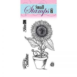 Hot Off The Press Clear Stamps - Sunflower