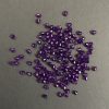 Bicone Acrylic Plastic Purple Bead