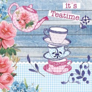 It´s Teatime Decoupage Napkin