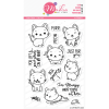 Mudra Clear Stamp - Cute Critter Cat
