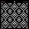 Mudra Stencil - Aztec Pattern