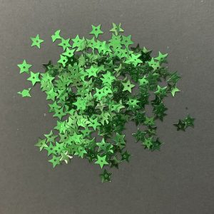 Green Star Sequins