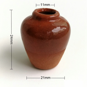 Miniature Brown Pot