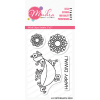 Mudra Clear Stamp - Mini Diya Swirls