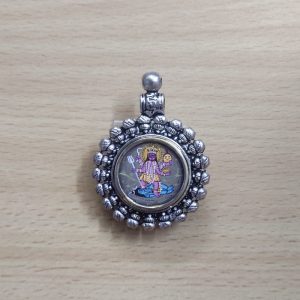 German Silver Kali Pendant
