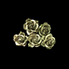 Mulberry Flowers - Dark Grey