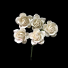Mulberry Flowers - Half White