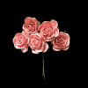 Mulberry Flowers - Dark Pink