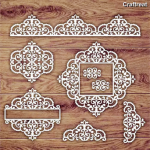 Craftreat Chiplets - Decorative motifs