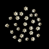 Sliver Flower Bead Cap