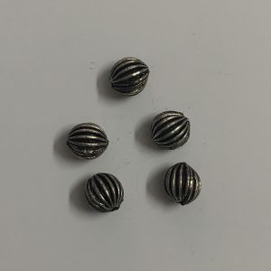 German Silver Round Shape Beads