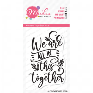 Mudra Clear Stamp - We are together