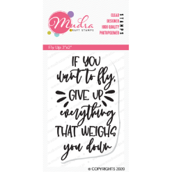 Mudra Clear Stamp - Fly Up