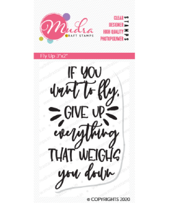 Mudra Clear Stamp - Fly Up