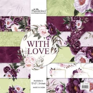 Papericious Designer Edition 12 x 12 Paper Pack - With Love