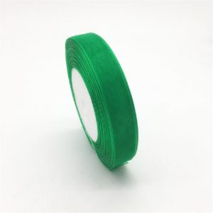 Organza Ribbon - Dark Green