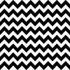 Chevron Black And White Decoupage Napkin