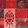 Moroccan Red Printed Decoupage Napkin