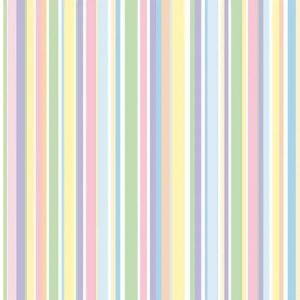 Pastel Colour Stripes Decoupage Napkin