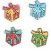 Wooden Embellishments - Gift Box