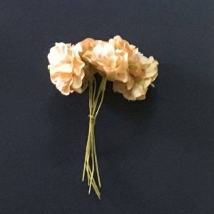 Fabric Flower - Light Peach
