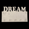 MDF Rectangle DREAM Key Hanger