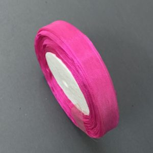 Organza Ribbon - Hot Pink