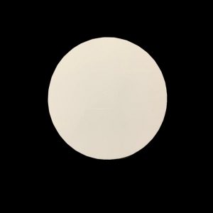 Acrylic White Round- 8 Inches