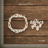 Berry Adorned Frame Mudra Chipzeb