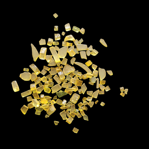 Resin Craft Crystal Stones - Yellow