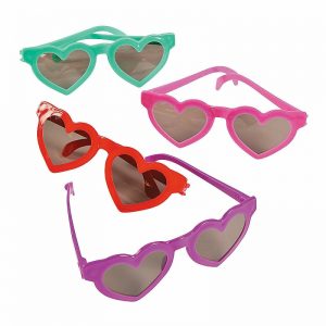 Kids' Heart-Shaped Sunglasses
