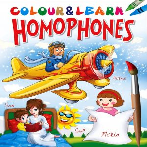 Colour & Learn Homophones by Manoj Pb Ed Board