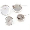 Round Brooch Pin Base