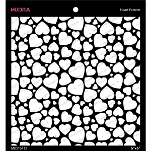 Mudra Stencil - Heart cluster