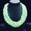 Bohemian Style Braided Beads Necklace