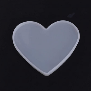 Silicon Mould - Heart 6 x 4.5 Inch