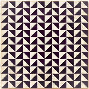 Triangles Violet Decoupage Napkin