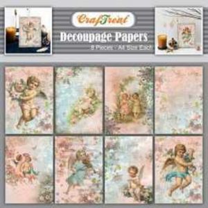 Craftreat Decoupage Paper - Angel Set I And II