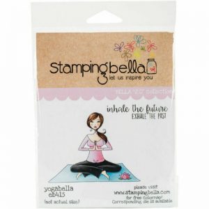 Stamping Bella Cling Rubber Stamp 6.5X4.5-Ridiculously Brilliant 