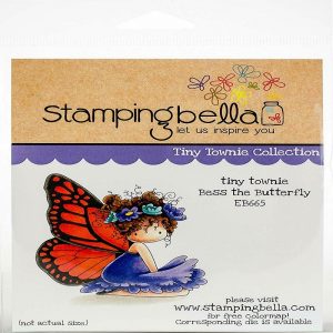 Stamping Bella Cling Stamps - Bess The Butterfly