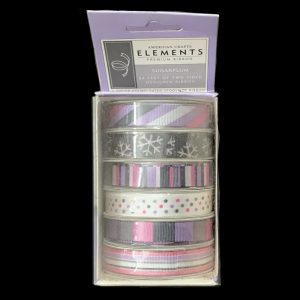 American Crafts Elements Premium Ribbon - Sugarplum