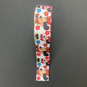 Grosgrain Ribbon - Mickey & Minnie Mouse