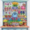 Happy Easter Garden Decoupage Napkin