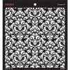 Mudra Stencil - Damask #1