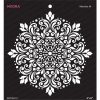 Mudra Stencil - Mandala #6