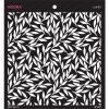 Mudra Stencil - Leaf BG