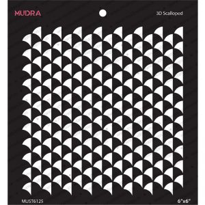 Mudra Stencil - Mandala #2 6x6