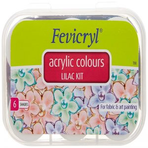 Fevicryl Acrylic Colors Lilac Kit